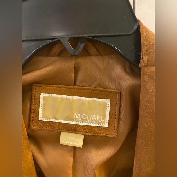Michael Kors Full Real Suede Jacket - Picture 3 of 3